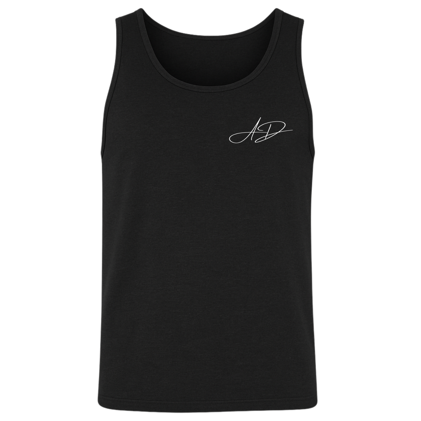 camisole signature noire vue de face